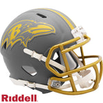 Ravens Mini Helmet Speed Alternate Slate
