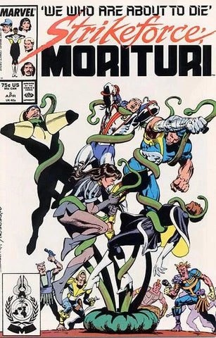 Strikeforce: Morituri Issue #5 April 1987 Comic Book