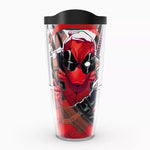 Marvel 24oz Deadpool Iconic Tervis w/ Lid