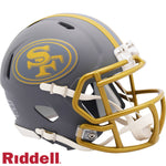 49ers Mini Helmet Speed Alternate Slate