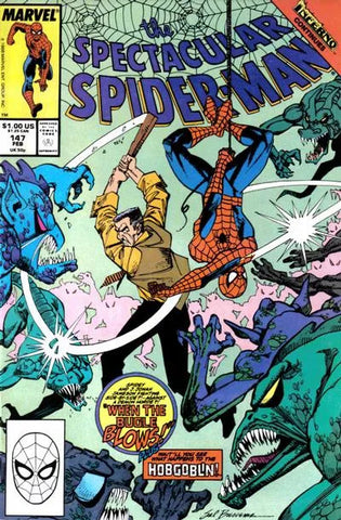 Spider-Man: Spectacular Issue #147 February 1989 Comic Book