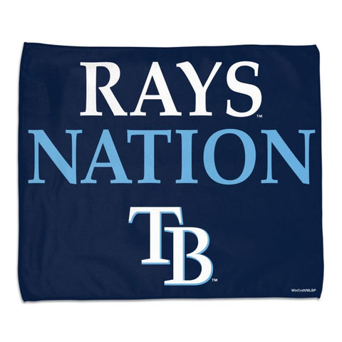 Rays Rally Towel Spectra 15"x18" Slogan