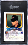 Orioles Cal Ripken Jr. 1994 Topps Finest No.235 Refractor SGC Graded 7 Single Card