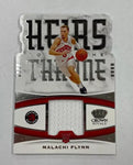 Raptors Malachi Flynn 2020-21 Panini Crown Royale No.HT-FLY Relic Rookie Single Card