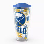 Sabres 24oz All Over Tervis w/ Lid