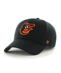 Orioles Hat 47' MVP Adjustable Black