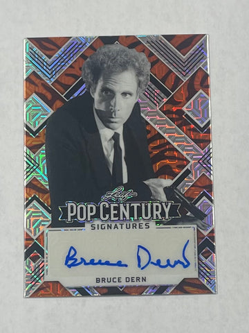 Actor Bruce Dern 2022 Leaf Metal Pop Century No.BA-BD1 2/4 Autographed Single Card