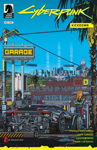 Cyberpunk 2077: Kickdown Issue #2 August 2024 Cover B Comic Book