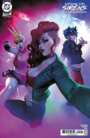 Gotham City Sirens: Unfit for Orbit Issue #5 July 2025 Cover B Comic Book