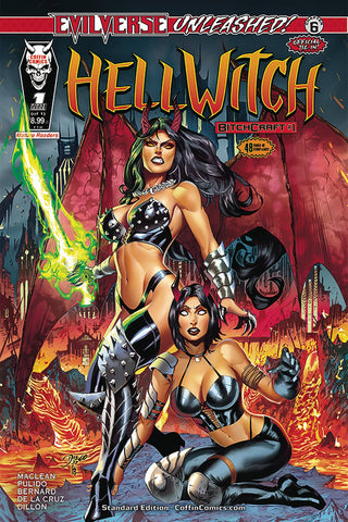 Hellwitch: BitchCraft Issue #1 June 2024 Cover A Comic Book