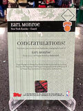 Knicks Earl Monroe 2007-08 Topps Echelon No.TEA-EM #01/50 Autographed Single Card