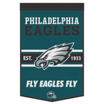 Eagles 24"x38" Wool Banner Slogan