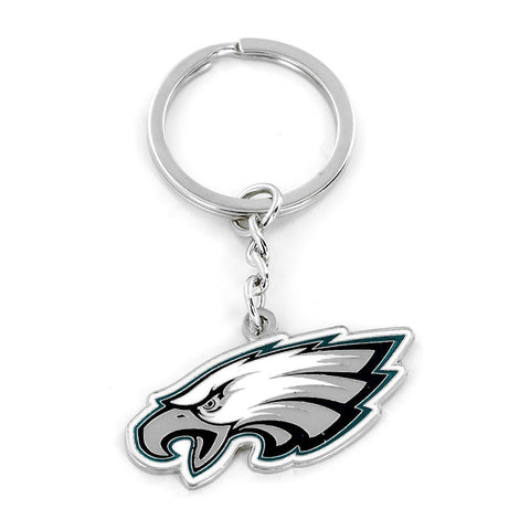 Eagles Keychain Chrome Logo