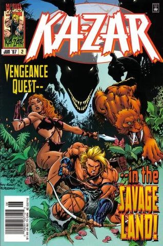 Ka-Zak Issue #2 June 1997 Comic Book