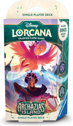 Disney Lorcana Starter Deck - Archazia's Island - Amethyst/Steel