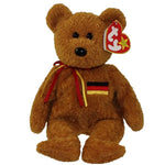 TY Beanie Baby 8.5" - Germania the Bear (German Exclusive)