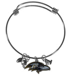 Ravens Bangle Bracelet Charm