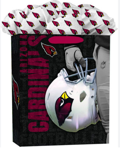 Cardinals Gift Bag GoGo Large NFL