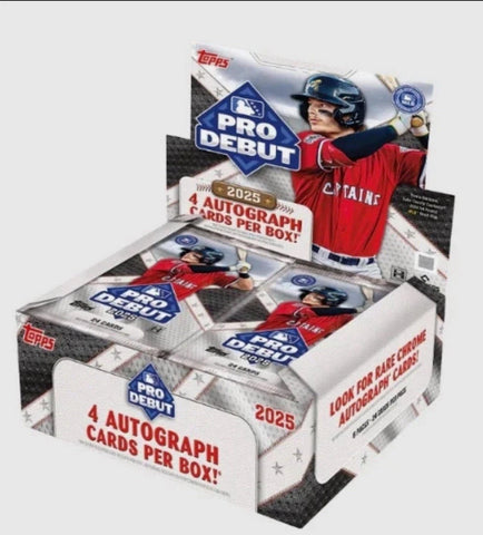 2025 Topps Pro Debut Jumbo MLB Hobby Box