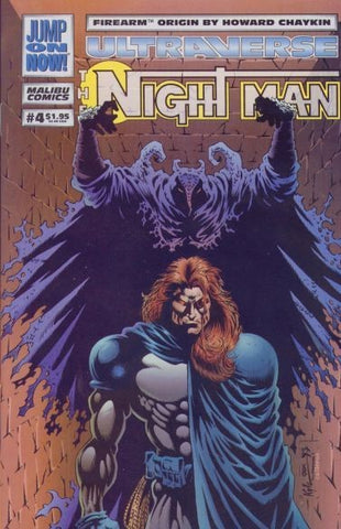 Ultraverse: The Night Man Issue #4 January 1994 Comic Book
