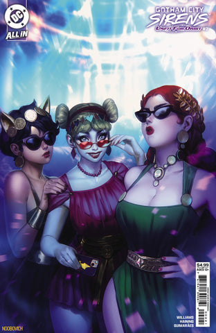 Gotham City Sirens: Unfit for Orbit Issue #2 July 2025 Cover B Comic Book