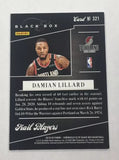 Trail Blazers Damian Lillard 2019-20 Chronicles Elite Black #20/49 Single Card