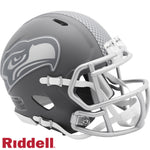 Seahawks Mini Helmet Speed Alternate Slate