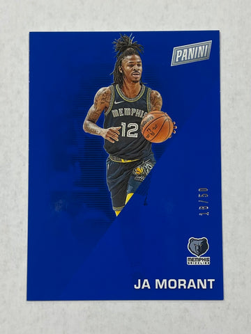 Grizzlies Ja Morant 2022 Panini Father's Day No.13 #18/50 Single Card