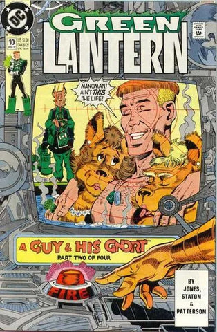 Green Lantern Issue #10 March 1991 Comic Book