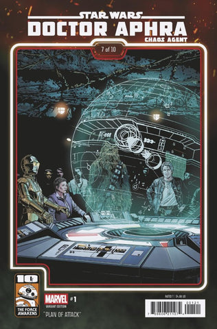 Star Wars: Doctor Aphra - Chaos Agent Issue #1 June 2025 Variant Cover Force Awakens Comic Book