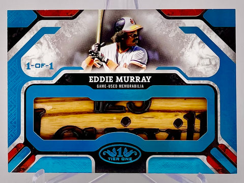 Orioles Eddie Murray 2025 Topps Tier 1 No.T1LL-EMU #1/1 Relic Single Card