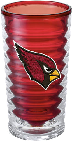 Cardinals 16oz Wavy Tervis Red NFL