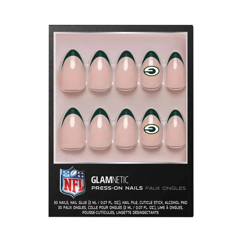 Packers Glamnetic Press-On Nails