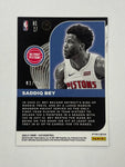 Pistons Saddiq Bey 2020-21 Panini Flux No.27 #03/25 Rookie Single Card