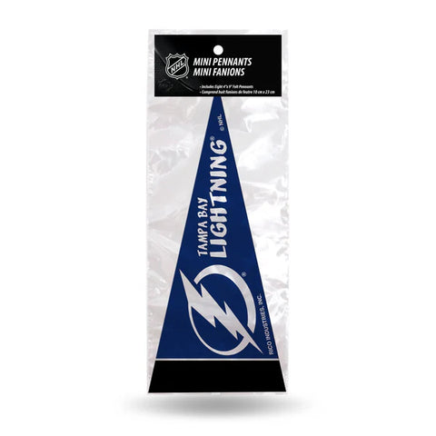 Lightning 8-Pack Mini Pennant Set 4x9