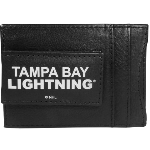 Lightning Leather Cash & Cardholder Magnetic Name