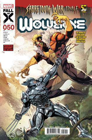 Wolverine Issue #50 May 2024 Cover A Comic Book