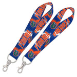 Gators 1" Lanyard Key Strap Tie Dye