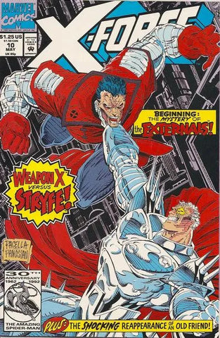 X-Force Issue #10 May 1992 Comic Book