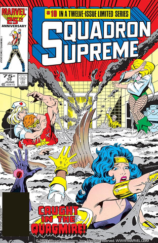 Squadron Supreme Issue #10 June 1986 Comic Book