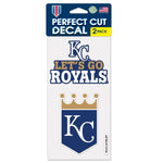 Royals 4x8 2-Pack Decal Slogan