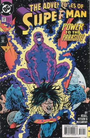 Adventures of Superman Issue #512 May 1994 Comic Book