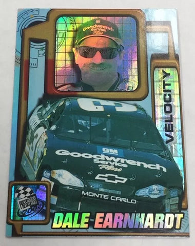 Dale Earnhardt Sr 2001 Press Pass Velocity Single Card