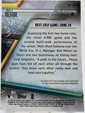 Athletics Matt Olson 2018 Topps Bowmans Best No.B18-MO Autographed Single Card