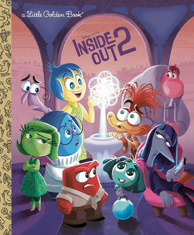 A Little Golden Book: Disney Pixar Inside Out 2 (June 2024)