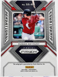 Red Sox Roman Anthony 2024 Panini Prizm Sensational Signatures No. SS-RA Autographed Single Card