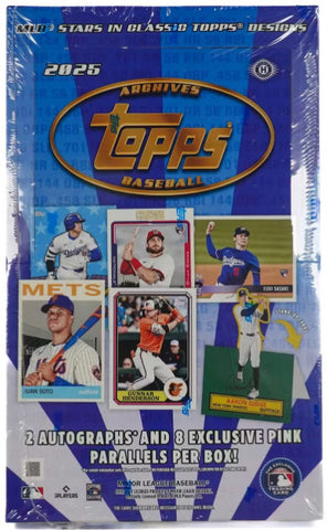 2025 Topps Archives MLB Hobby Box