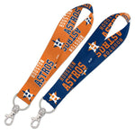 Astros 1" Lanyard Key Strap