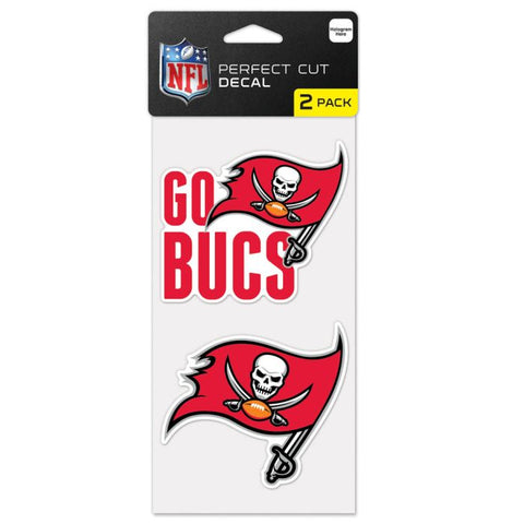 Buccaneers 4x8 2-Pack Decal Slogan