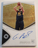 Pacers Goga Bitadze 2019-20 Panini Opulence Rouvea Riche #30/49 Rookie On-Card Autographed Single Card